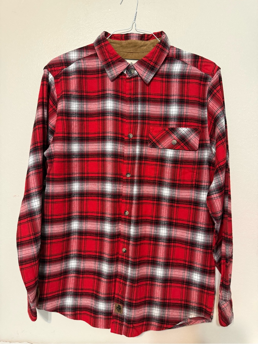 Legendary Whitetails Red and Black Plaid Button-Down Shirt